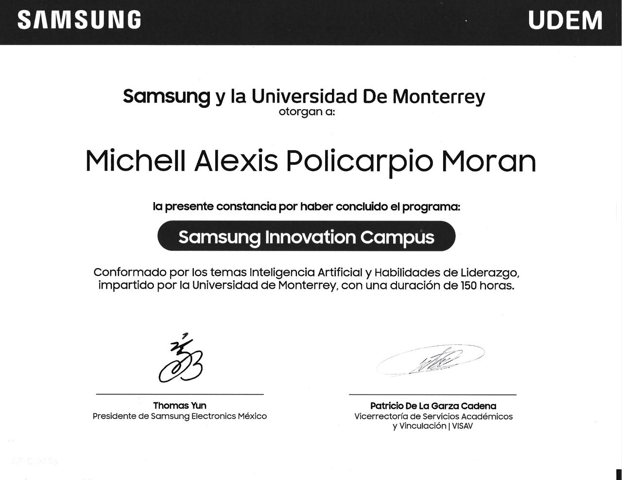 Constancia Samsung Innovation Campus
